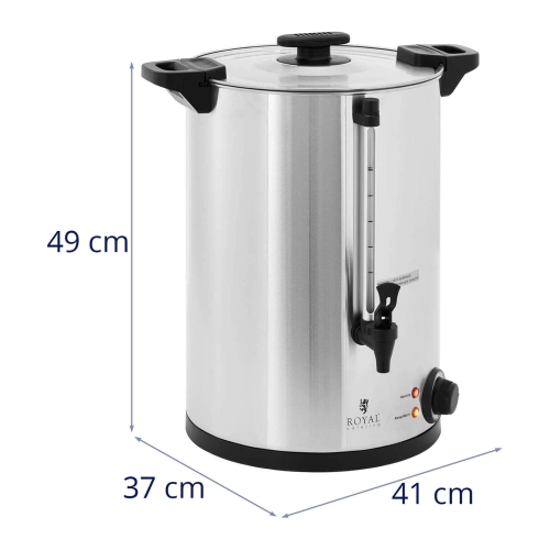 Varný dážďovník - 16,5 l - 2500 W - Nerez oceľ